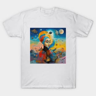 Surreal Orientalism -Dreamscape Fusion T-Shirt